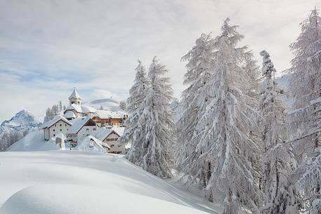 Julian Alps,  Sanctuary Monte Lussari