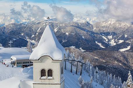 Julian Alps, view from Sanctuary Monte Lussari