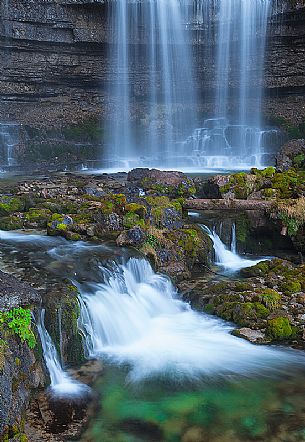 Dolomiti of Brenta,Natural Park of Adamello-Brenta, Cascate Vallesinella