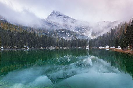 Dolomiti of Brenta,Natural Park of Adamello-Brenta, lake Valagola