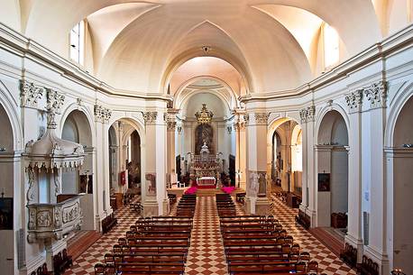 Inside the Cathedral of San Marco, Pordenone, Friuli Venezia Giulia, Italy, Europe