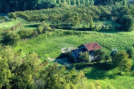 Rural landscape in  Caneva village, Friuli Venezia Giulia, Italy, Europe