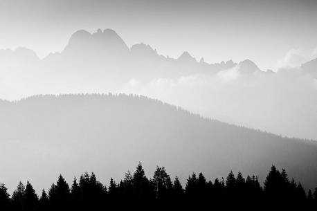 Nuances in the Carnic Alps, Sauris, Friuli Venezia Giulia, Italy, Europe