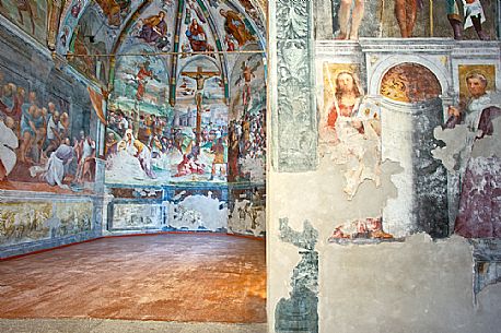 Frescoes in the church of Sant'Antonio Abate often called 