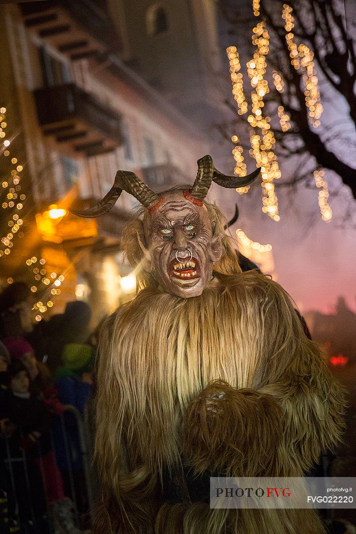 The Krampus are men-wild goats and very disturbing that roam the streets in search of children 