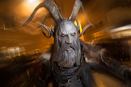 The Krampus are men-wild goats and very disturbing that roam the streets in search of children 