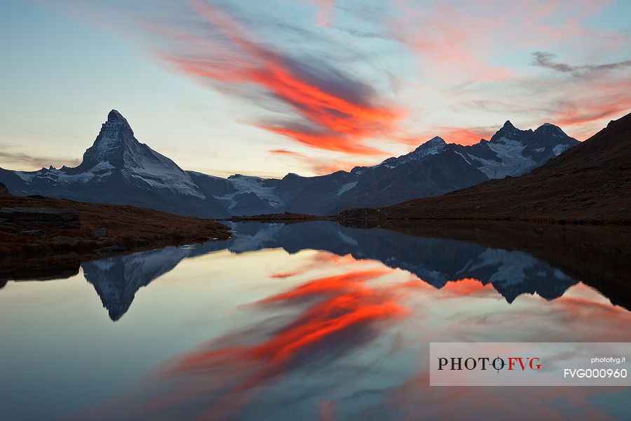 The Sky on fire during the Sunset