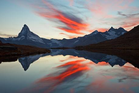 The Sky on fire during the Sunset