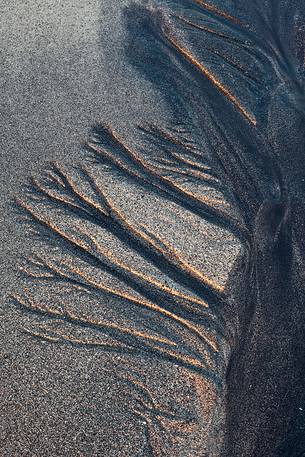 Interesting texture on the surface of the Talisker beach. This texture looks like an 