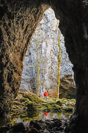 The park of Rakov Skocian is rich in karst caves