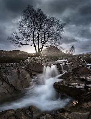 Iconic scottish landscape, highlands, Etive mor, Scotland, UK