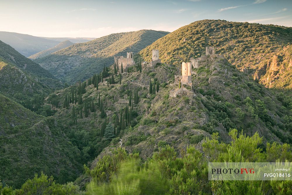 Lastours castle are four: Cabaret ,Tour Rgine,Surdespine,Quertinheux  