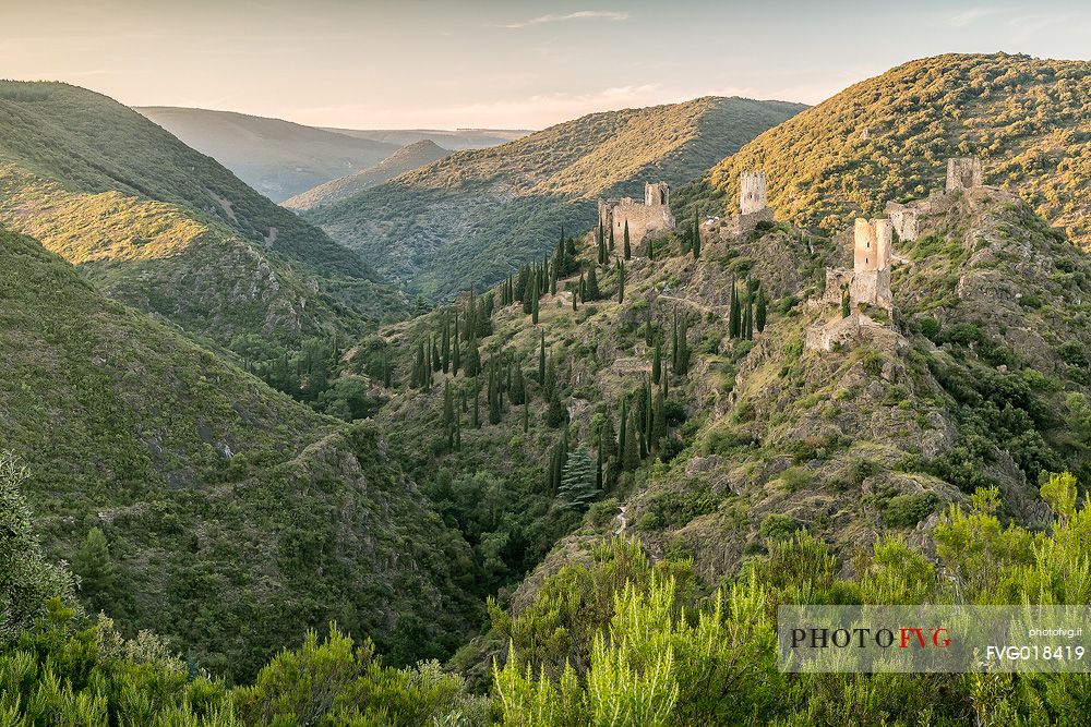 Lastours castle are four: Cabaret ,Tour Rgine,Surdespine,Quertinheux  