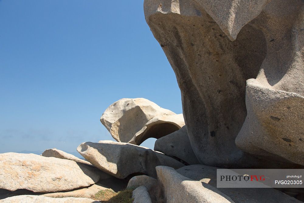 Stones in Lavezzi islands in natual reserve of Bocche di Bonifacio 