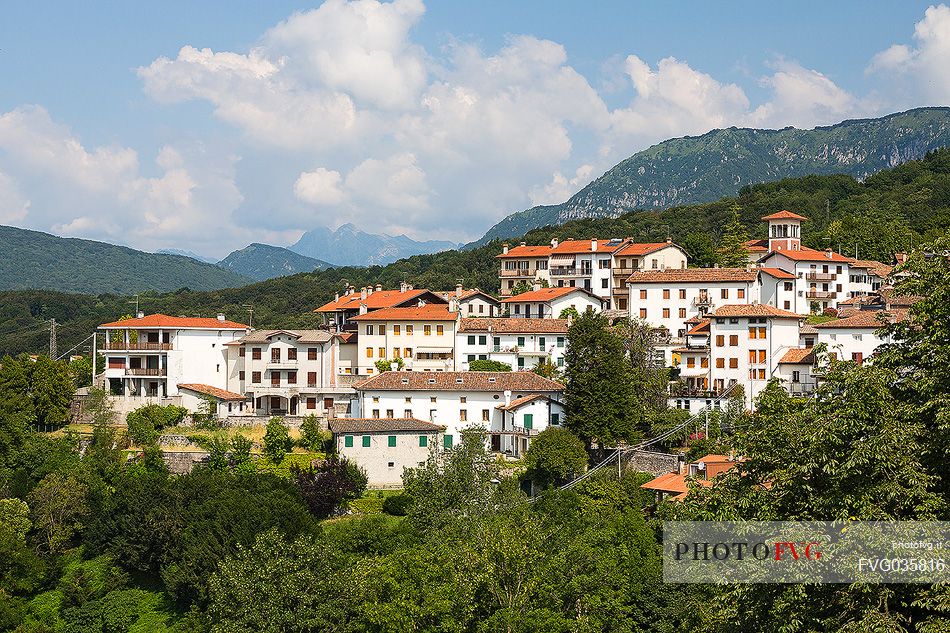 The little village of Clauzetto in Cosa Valley, Friuli Venezia Giulia, Italy, Europe