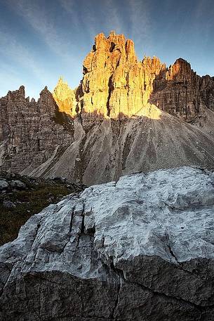 Cima Emilia in the sunlight