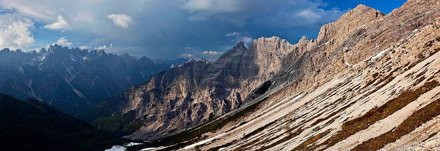 Postegae group mountains from Ferrara Mount