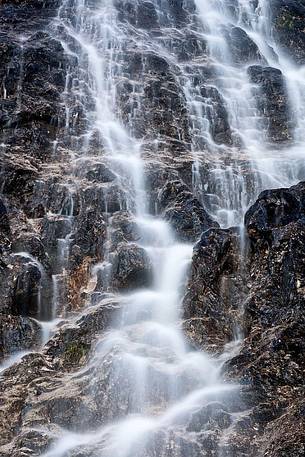Small waterfall in Val Cimoliana