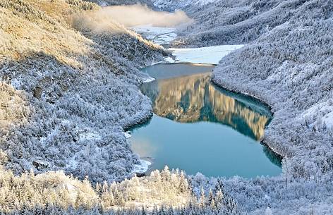 Vajont lake