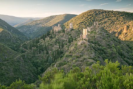 Lastours castle are four: Cabaret ,Tour Régine,Surdespine,Quertinheux Lastours castle are four: Cabaret ,Tour Régine,Surdespine,Quertinheux