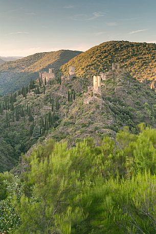 Lastours castle are four: Cabaret ,Tour Régine,Surdespine,Quertinheux Lastours castle are four: Cabaret ,Tour Régine,Surdespine,Quertinheux