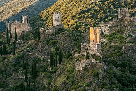 Lastours castle are four: Cabaret ,Tour Régine,Surdespine,Quertinheux Lastours castle are four: Cabaret ,Tour Régine,Surdespine,Quertinheux