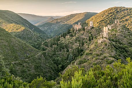 Lastours castle are four: Cabaret ,Tour Rgine,Surdespine,Quertinheux  