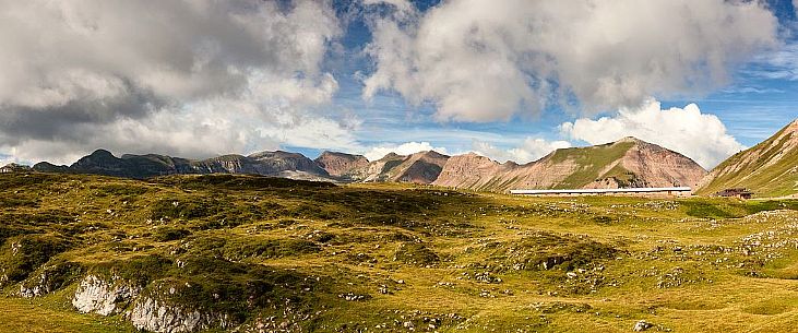 Landscape at Pian della Nana, Brenta's dolomites, Trentino, Italy