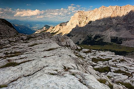 Dolomites of Brenta from Grost pass, Madonna di Campiglio, Italy