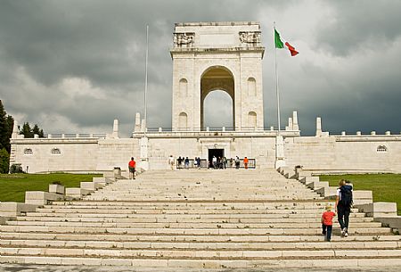 Military memorial Leiten, Asiago, Italy
