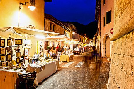 Mushroom festival in the Budoia village, Friuli Venezia Giulia, Italy