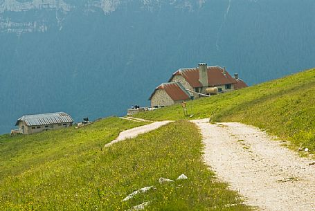 Malga Laste di Manazzo alm, Asiago, Veneto, Italy, Europe