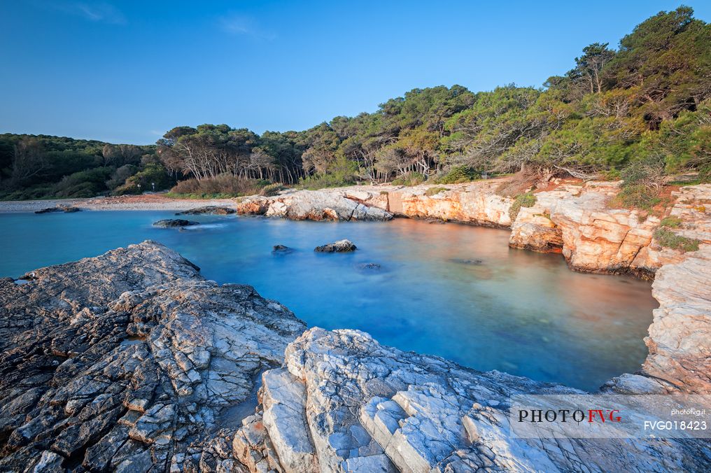 The regional nature park of Porto Selvaggio is a regional park of Puglia site in the province of Lecce. The coast is rugged and rocky, and characterized by pine woods and Mediterranean bush. Along the coast are located the Tower 