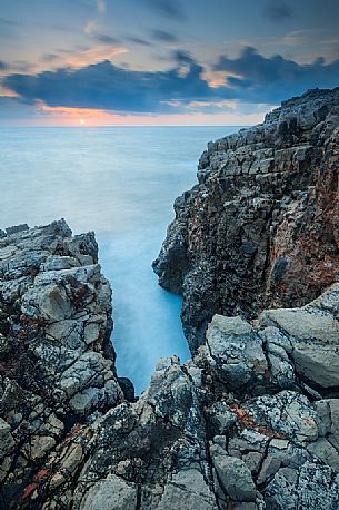 The regional nature park of Porto Selvaggio is a regional park of Puglia site in the province of Lecce. The coast is rugged and rocky, and characterized by pine woods and Mediterranean bush. Along the coast are located the Tower The regional nature park of Porto Selvaggio is a regional park of Puglia site in the province of Lecce. The coast is rugged and rocky, and characterized by pine woods and Mediterranean bush. Along the coast are located the Tower