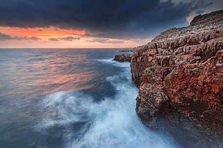 The regional nature park of Porto Selvaggio is a regional park of Puglia site in the province of Lecce. The coast is rugged and rocky, and characterized by pine woods and Mediterranean bush. Along the coast are located the Tower The regional nature park of Porto Selvaggio is a regional park of Puglia site in the province of Lecce. The coast is rugged and rocky, and characterized by pine woods and Mediterranean bush. Along the coast are located the Tower