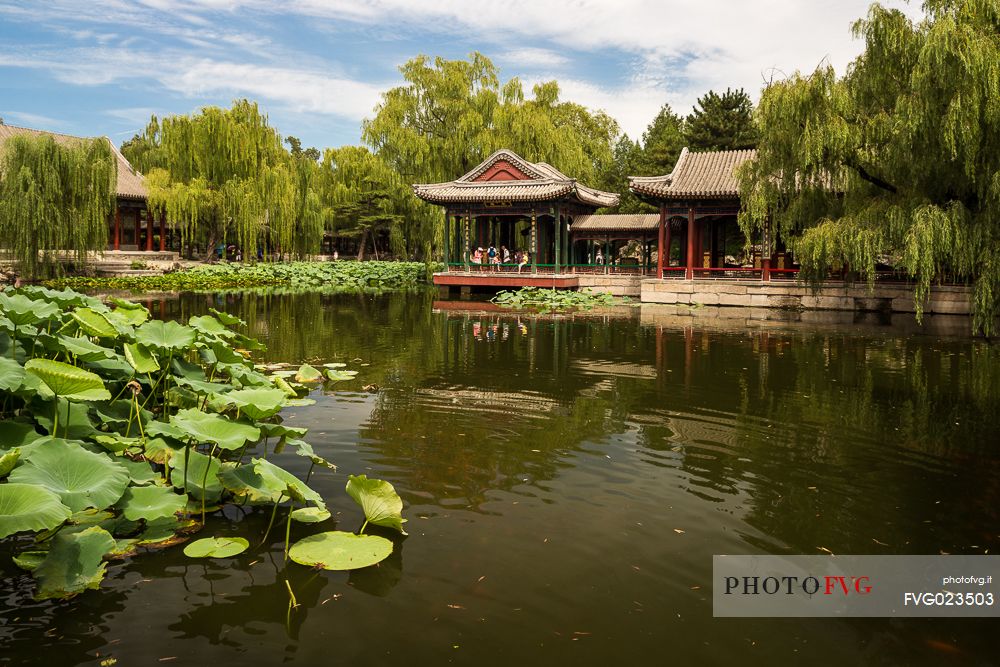 A spot inside the Summer Palace in Beijing