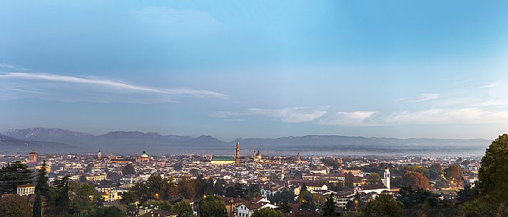 A view of Vicenza from Monte Berico