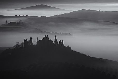 Belvedere landscape, Orcia valley, Tuscany