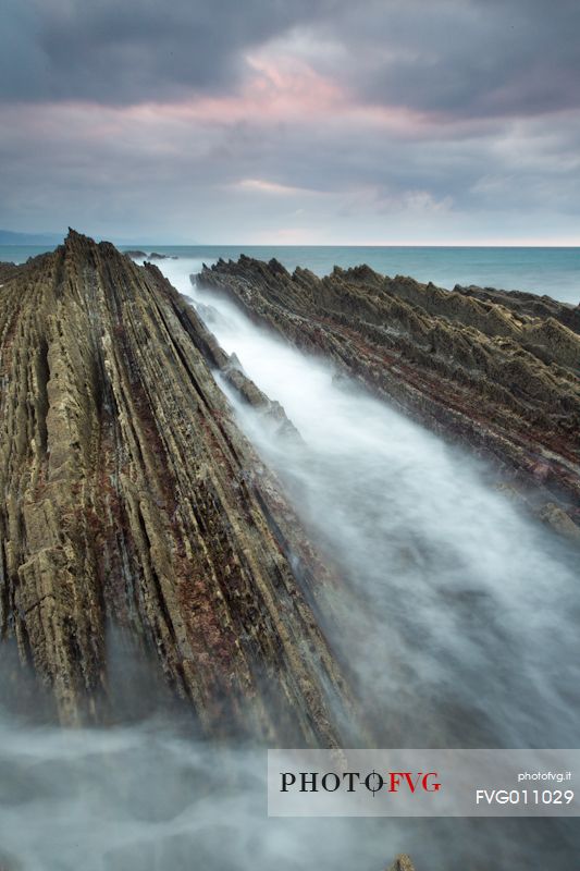 The geological phenomenon of the flysch.