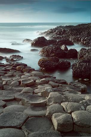 The basalt columns of the Giant's Causeway