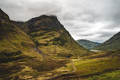 A shot of Three Sisters of Glencoe, Scotland, United Kingdom, Europe