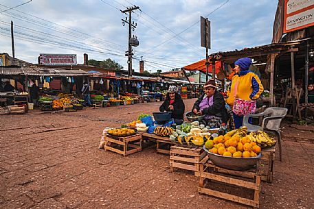 Concepción street market, Paraguay, America
