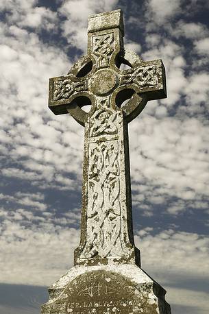 Celtic Cross at Clonmacnoise