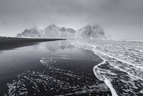 Black beach of Stokksens