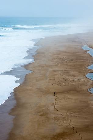 A surfer 