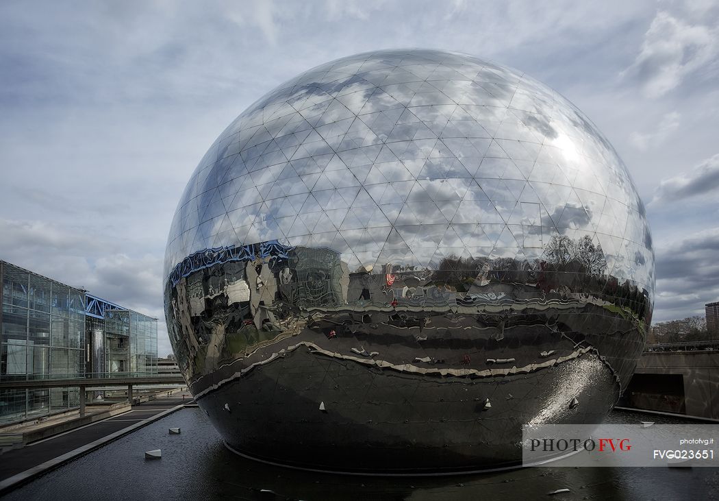 Geod sphere at Marne-la-Valle. Paris, France
