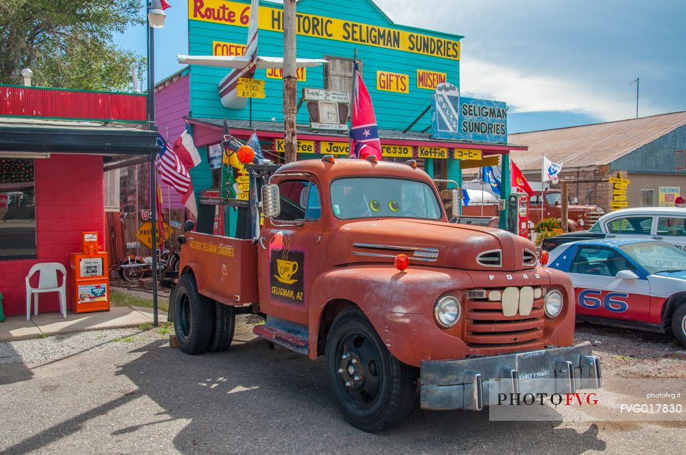 Typical view of the characteristic Route 66