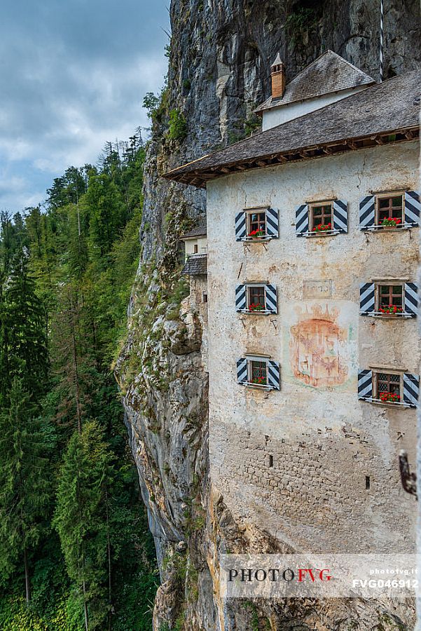 Predjama Castle near Postojna, Notranjska, Slovenia, Europe