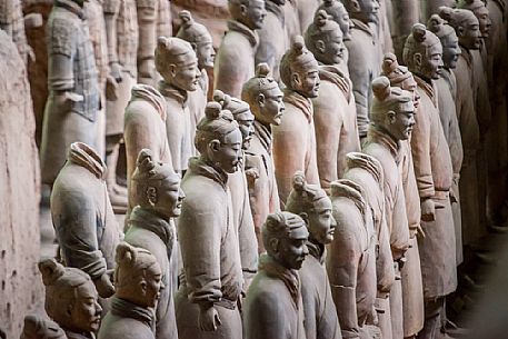 Qin Shi Huang's Tomb, Terracotta Soldiers
The Terracotta Army,  Xi'An, Shanxi, China