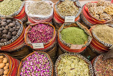 Spice souk at World Trade Center Mall, Emirate of Abu Dhabi, United Arab Emirates, UAE